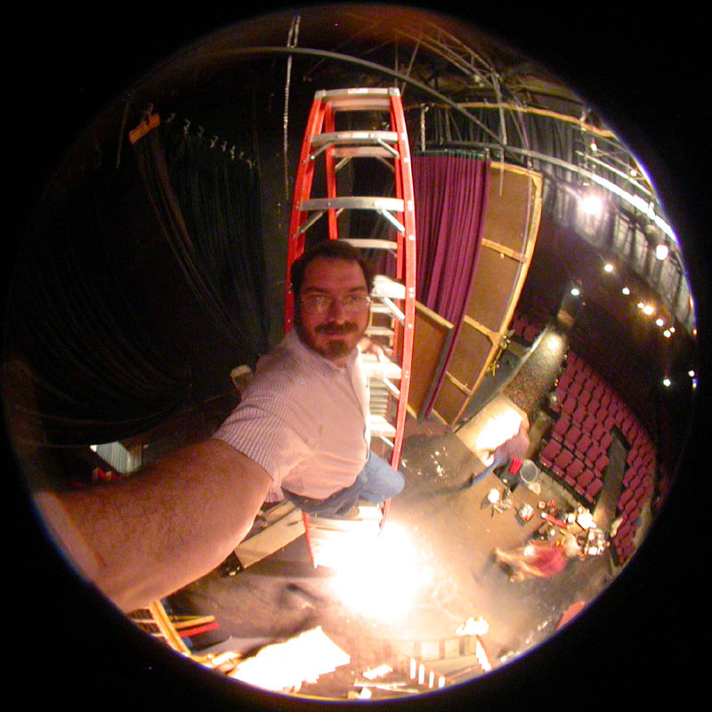 013 - 1/27 Alan On Ladder