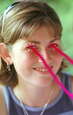 13 - Cassie, Red Laser Edit
