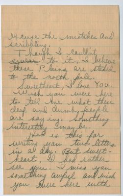 1929 - Love Letter part 4