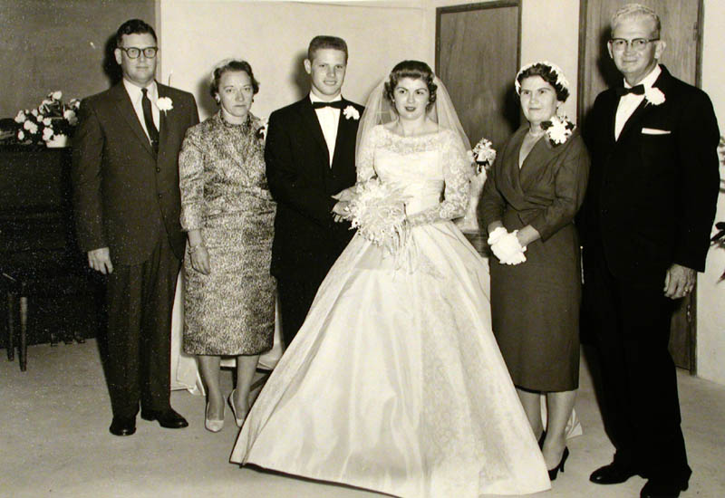 1958 - Charlan and Billy Wedding