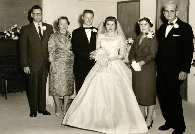 1958 - Charlan and Billy Wedding