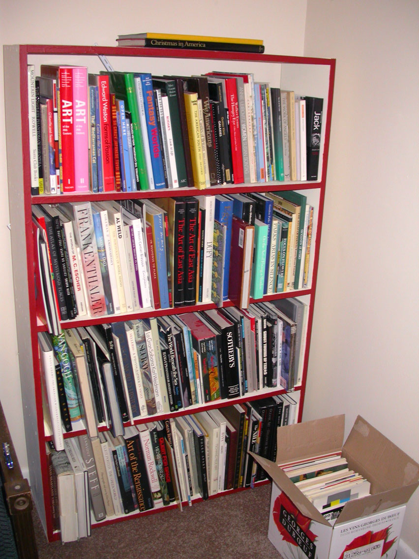 18 - 10/13 - Art Shelf