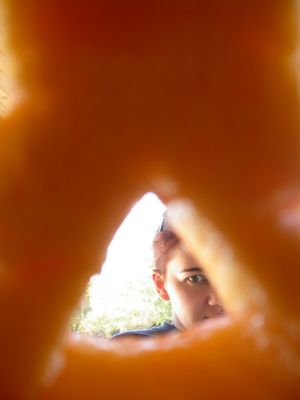 14 - Stacy As Her Pumpkin Sees Her