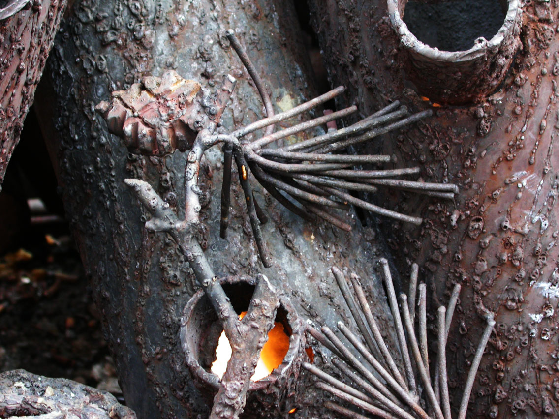 56 - Steel Log Detail
