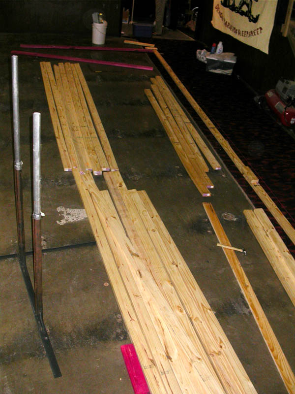 003 - 11/11 - Dressing Room Construction