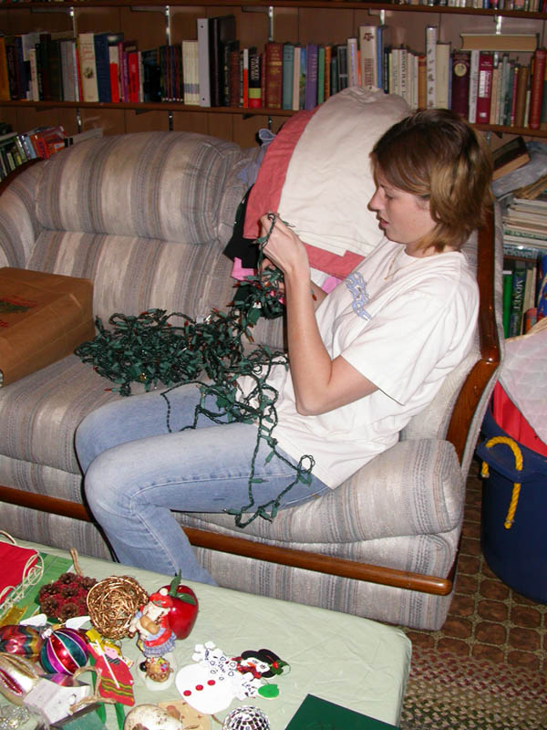 04 - Cassie Untangling Lights