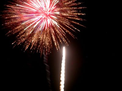 09 - Red, Blue and Gold Sparkles