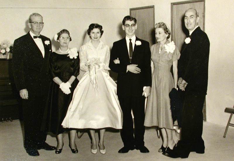 1958 - Mary and Jack Wedding