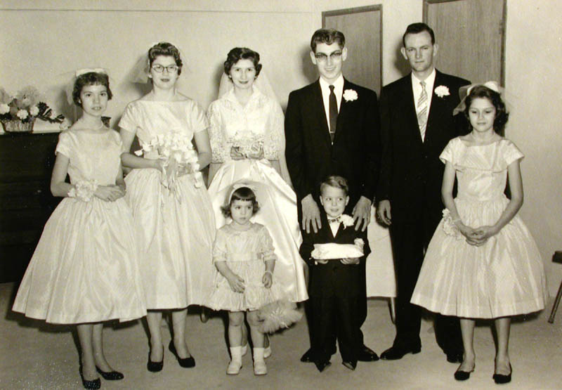 1958 - Mary and Jack Wedding (2)