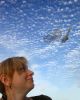 74 -5/11 - Suddenly The Butterfly Thing Leaps Into The Air And Attacks Leah by Alan Bryant