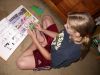 14 - 5/13 - Leah Still Reading by Alan Bryant