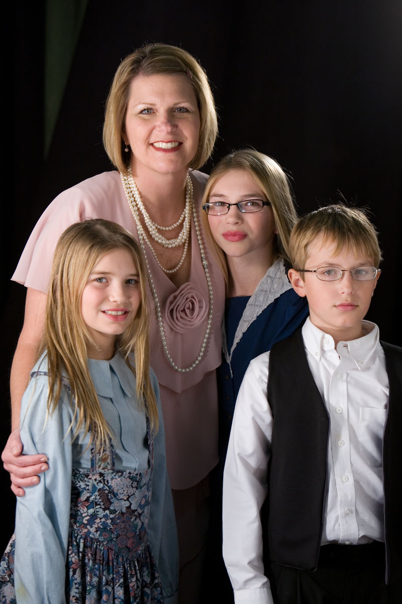 Lisa, Rebekkah, Emily and Luke