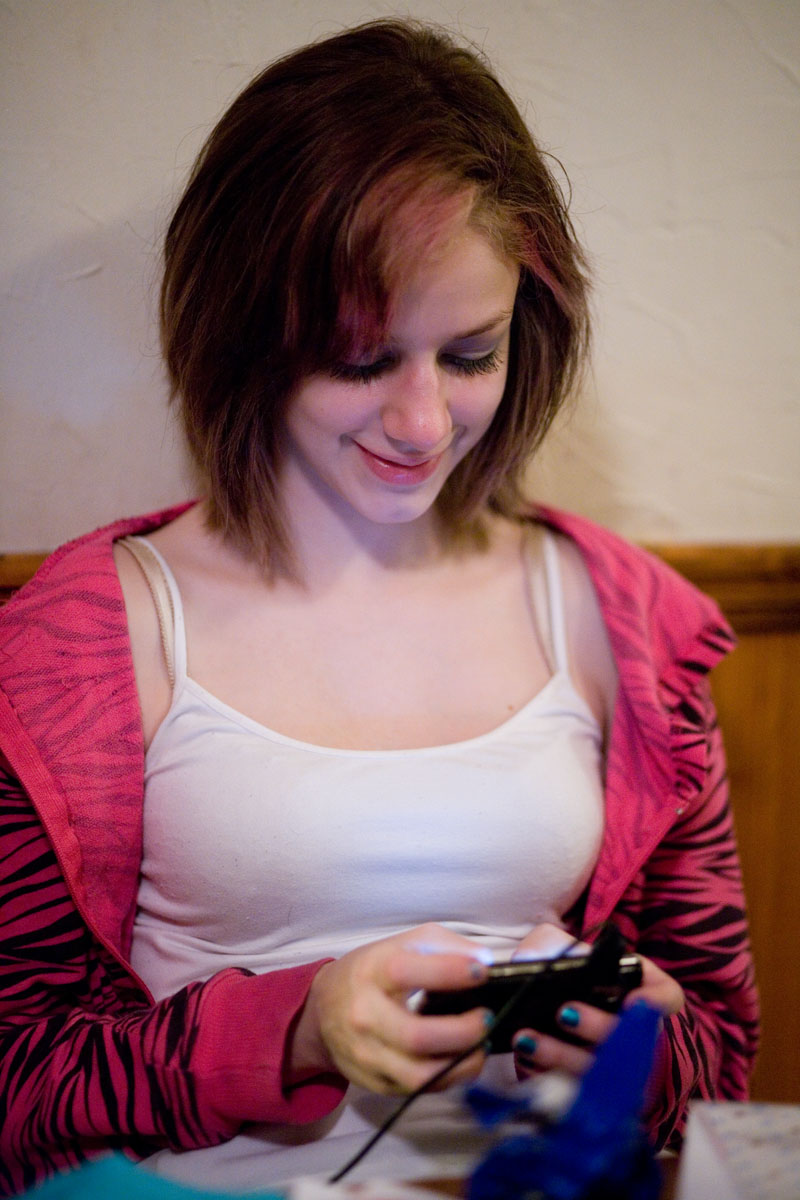 11 - Leah Texting