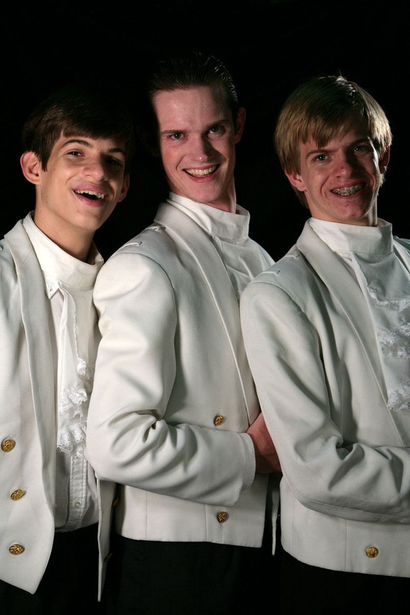 Timothy, John and David