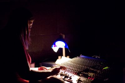 069 - Kari at the Sound Board