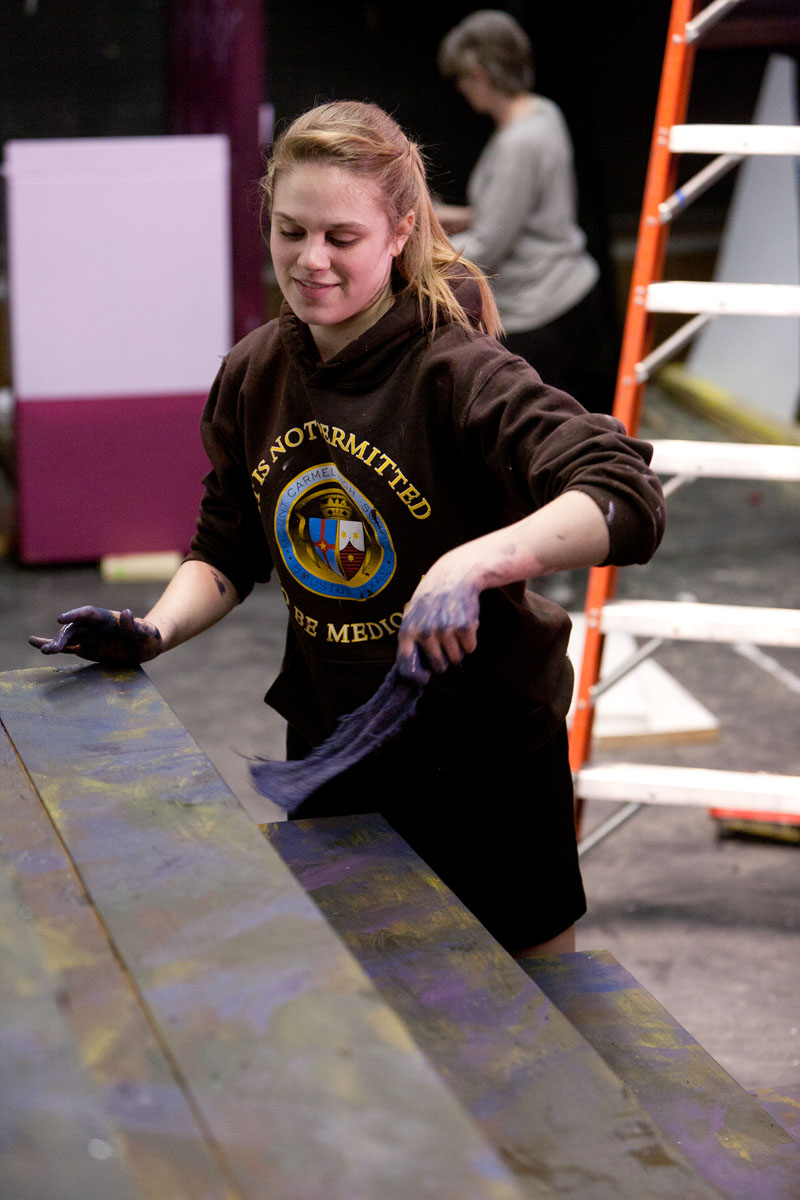 100 - Claire Rag Painting