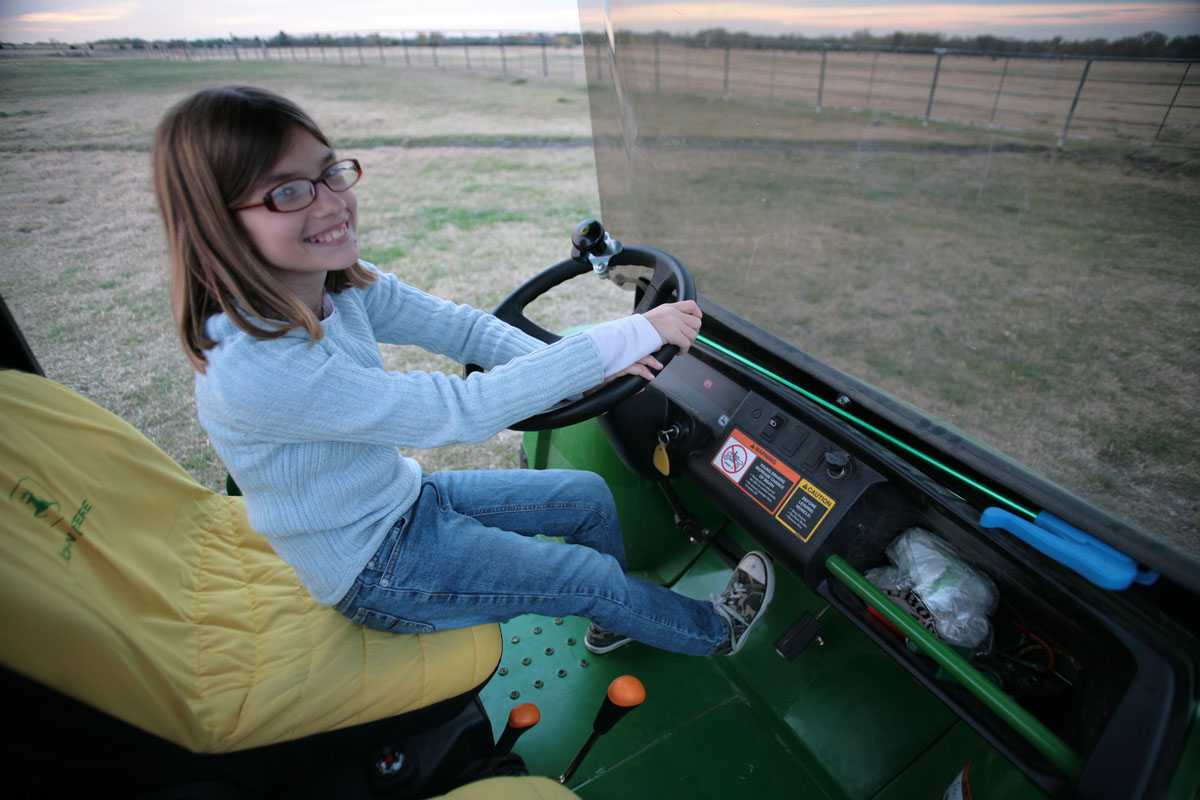 100 - Emily at the Wheel