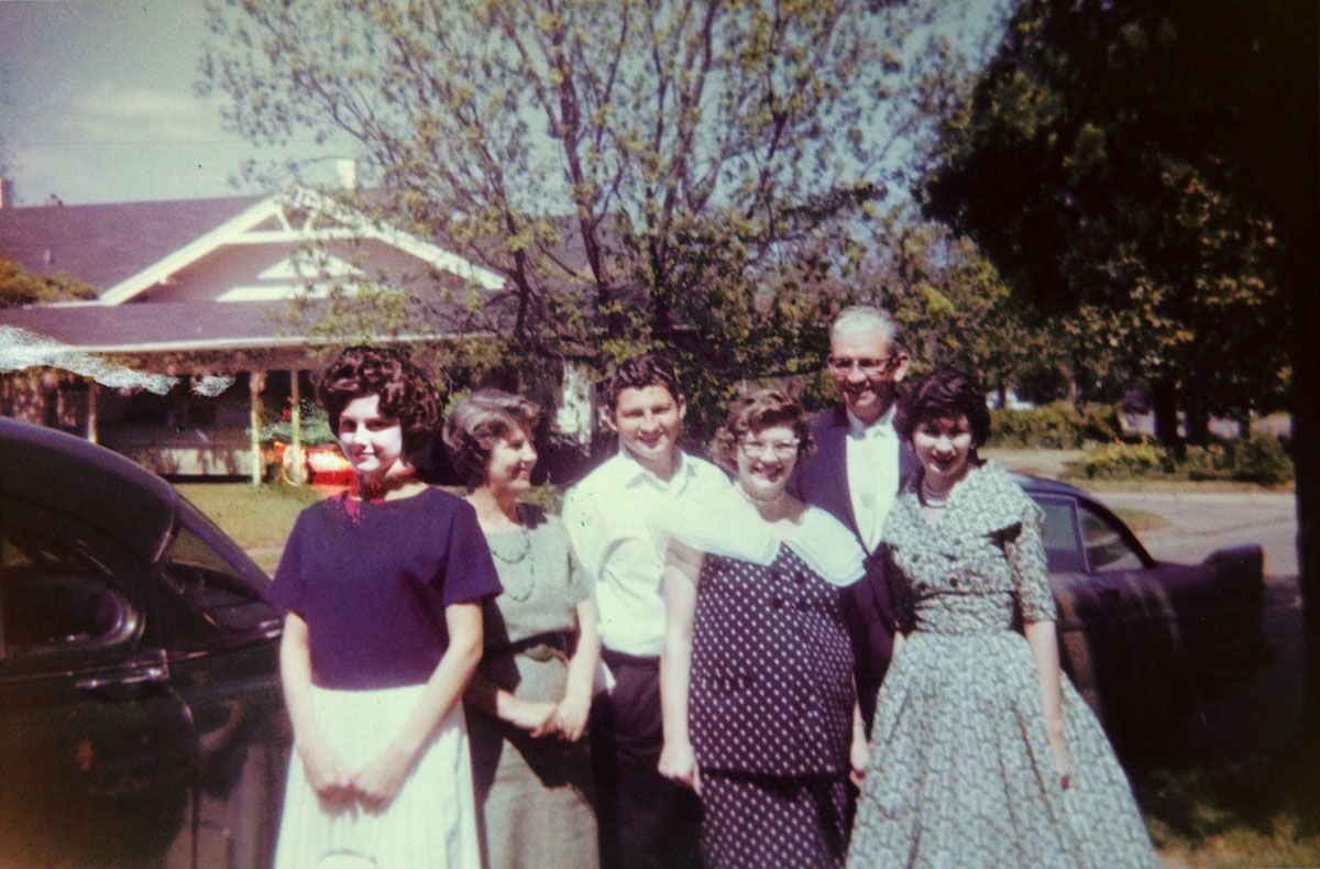 1962 - Ruth, Mollie, John, Charlan, Charles, Mary