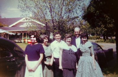1962 - Ruth, Mollie, John, Charlan, Charles, Mary