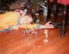 A09 - 1977? - Alan, Christmas Morning by Alan Bryant