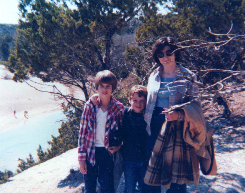 A14 - 1978? - Evan, Alan and Mary