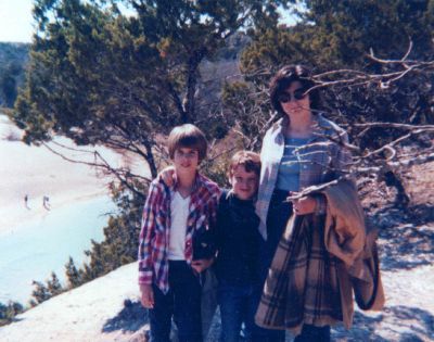 A14 - 1978? - Evan, Alan and Mary